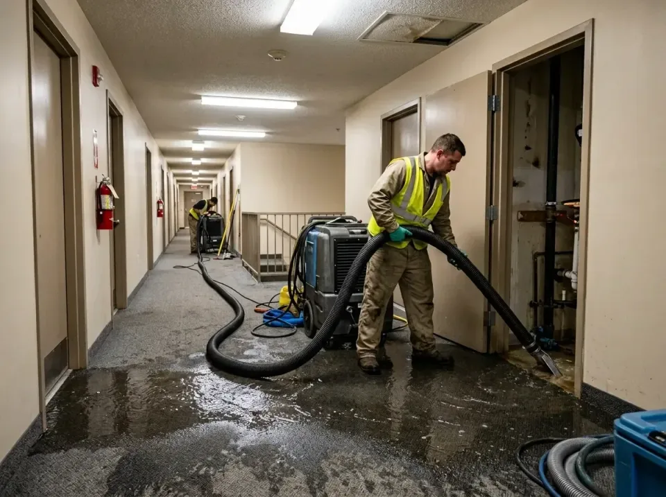 multi-unit-apartment-hallway-f-005 — frequently asked questions, Emergency Burst Pipe Water Extraction & Removal in Mamou, LA